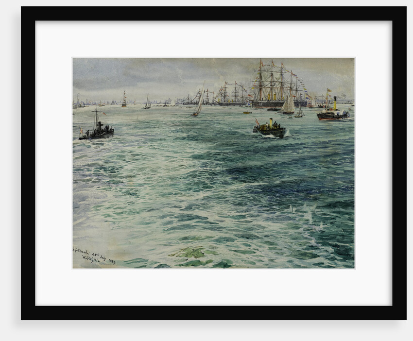 Spithead 23rd July 1887 by William Lionel Wyllie